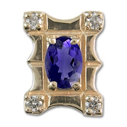 rkac38 Iolite Bracelet Slide 